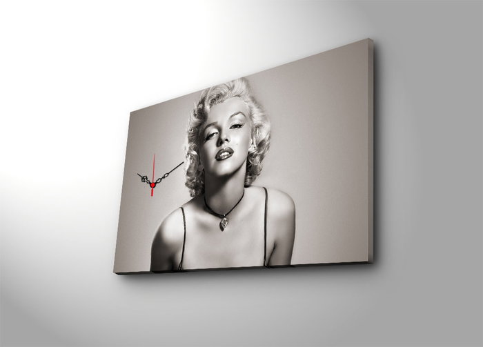 Wallity Reloj de pared decorativo de lienzo 5070CS-18 Multicolor Wallity Reloj de pared decorativo de lienzo 5070CS-18 Multicolor
